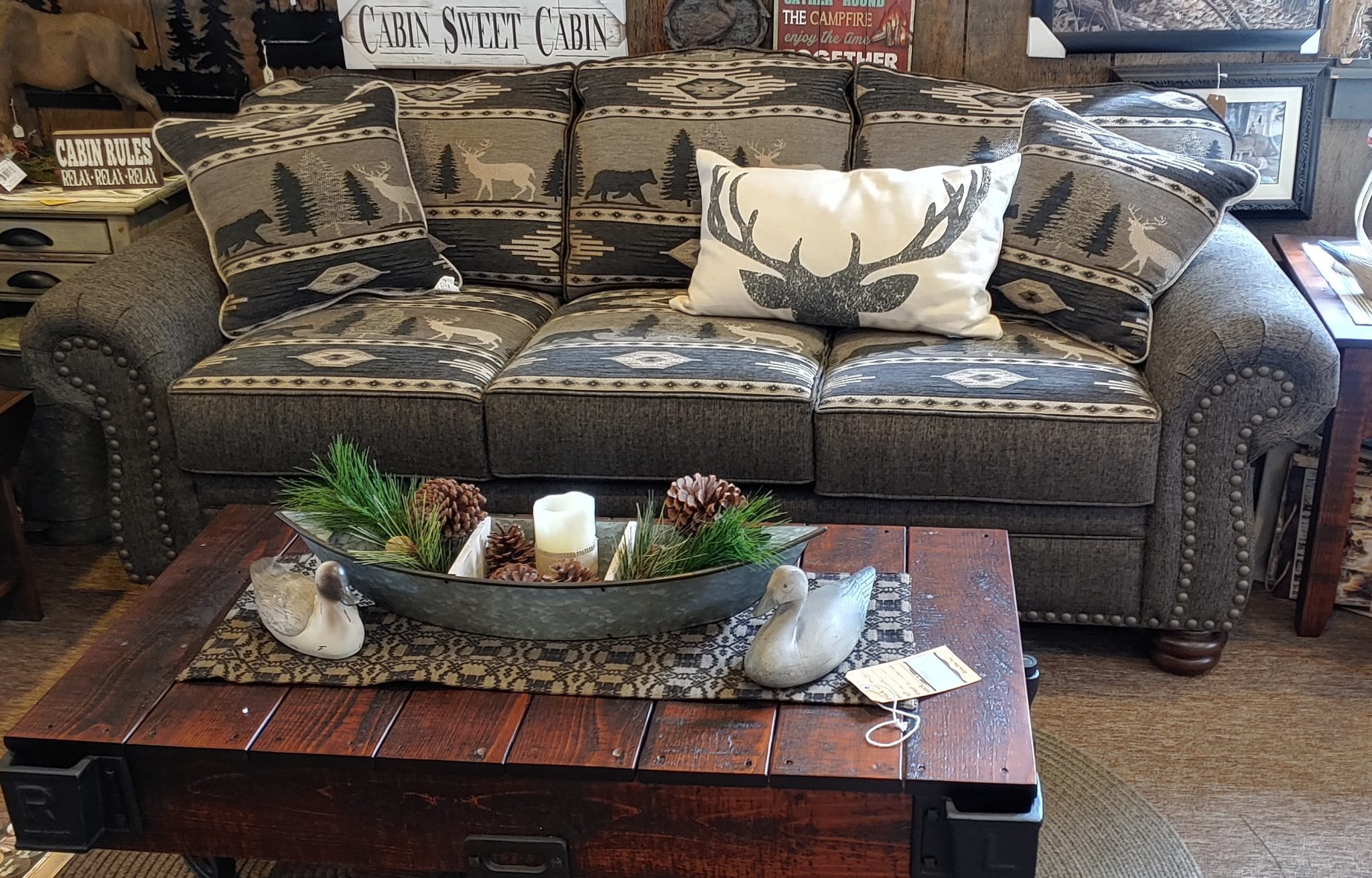 Living Room Early Pine Furniture